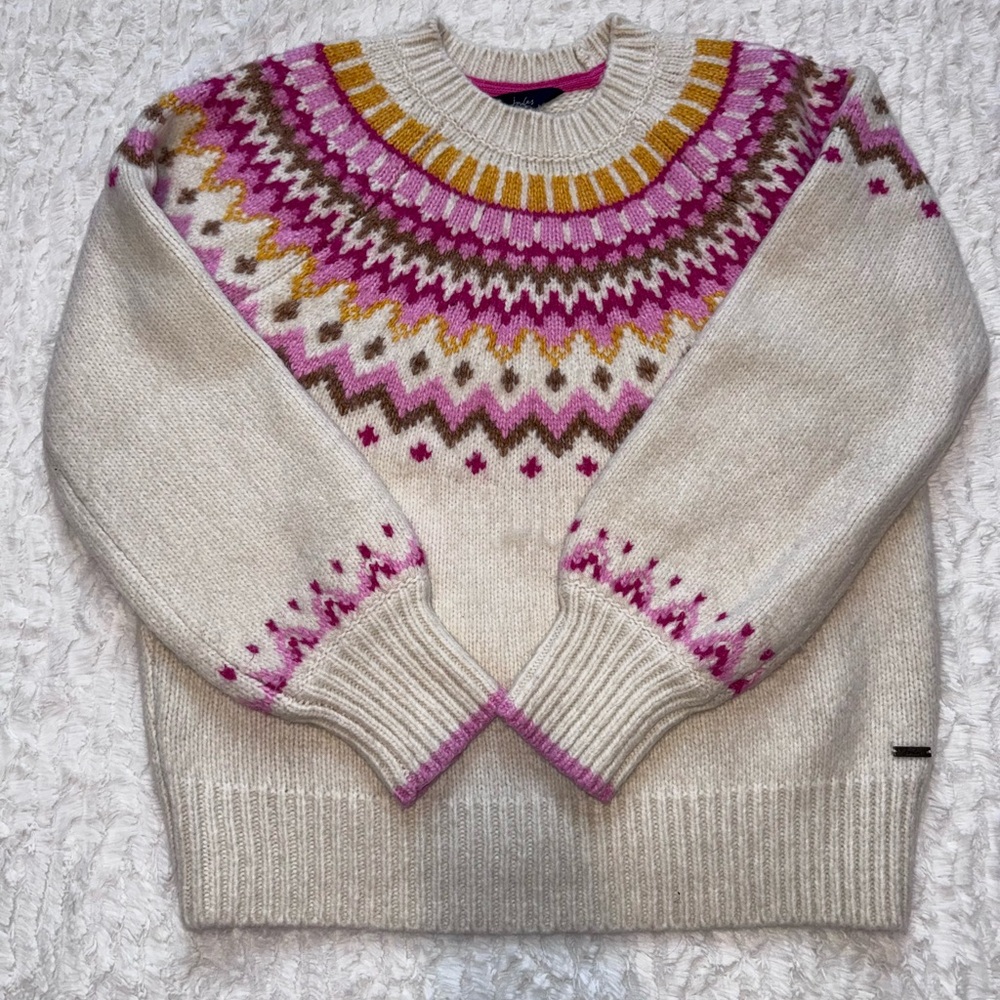 Joules Multicolor Patterned Sweater - image 1